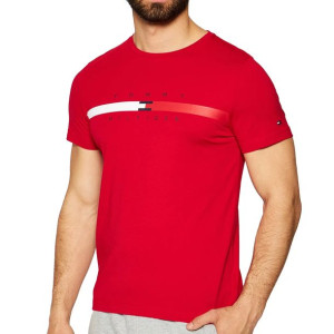 Tommy Hilfiger t-shirt koszulka męska czerwony MW0MW16572-XLG S