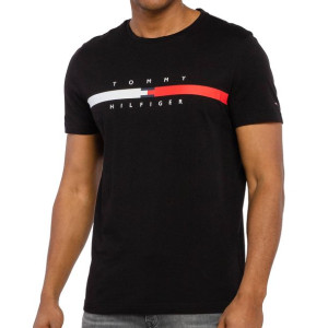 Tommy Hilfiger t-shirt koszulka męska czarny MW0MW16572-BDS S
