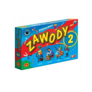 Poznajemy Zawody 2 Gra Planszowa Rodzinna Dzieci