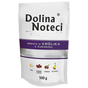 Dolina Noteci Premium Karma Królik i Żurawina 500g