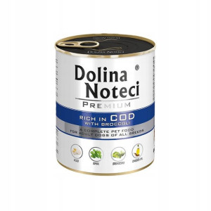 Dolina Noteci Premium Karma Dorsz z brokułami 800g