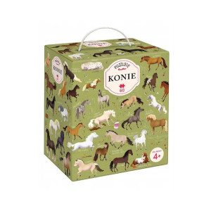 Puzzlove Czuczu Konie Puzzle 60 El. Czuczu 4+