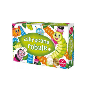 Rodzinna Gra Planszowa Zakręcone Robale Kukuryku