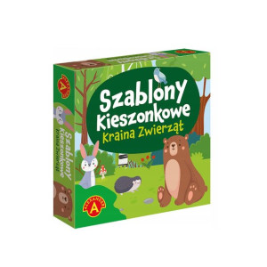 Szablony Kieszonkowe Kraina Zwierząt Do Rysowania