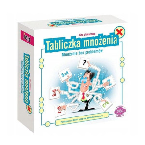 Tabliczka Mnożenia Gra Planszowa Edukacyjna 5+