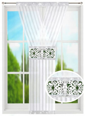 Panel V-ka Na Balkon Cyrkonie Firana Balkonowa