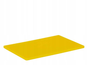Deska HACCP do krojenia 450x300 mm, żółta