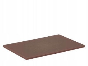 Deska HACCP do krojenia 600x400 mm, brązowa