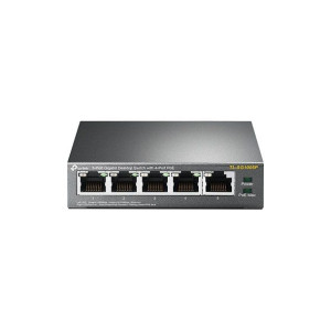 Switch Tp-link Tl-sg1005p Unmanaged, Desktop,ilość Portów 1 Gbps (rj-45) 5