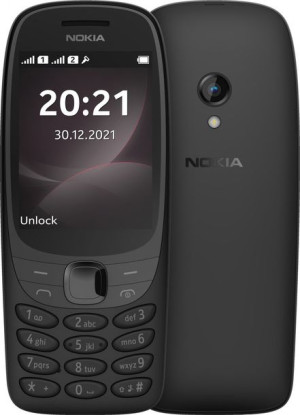 Nokia 6310 Ta-1400 Black, 2.8 ", Tft, 0.016 Mb, Dual Sim, Nano Sim, 3g,