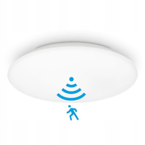 Lampa Panel Led Plafon Z Czujnikiem Ruchu Ip44 28w