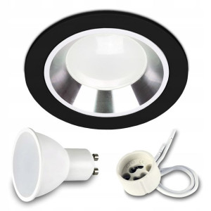 Oprawa wspuszczana sufitowa halogen +GU10 7W 4000K