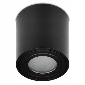 Spot sufitowy tuba stała IP44 AQUA 1xGU10 czarny