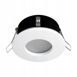 Oprawa halogenowa oczko sufitowe IP44 do LED BIAŁA