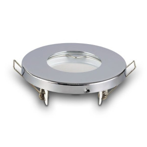Oczko halogenowe sufitowe IP44 CHROM do LED