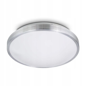 Lampa sufitowa plafon sufitowy do LED 2xE27 ALU