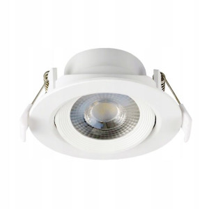 Oczko Sufitowe Lampa Led Uchylna 230v 7w Ip44