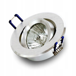 Oprawa halogenowa OKRĄGŁA ODLEW ALU ALU do LED