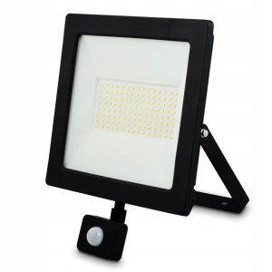 Naświetlacz Led Lampa Z Czujnikiem Ruchu 100w