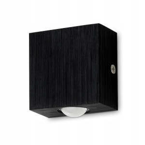 Lampa kinkiet LED GÓRA lub DÓŁ 1W ALU 4000K CZARNA