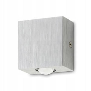 Lampa kinkiet LED GÓRA lub DÓŁ 1W ALU 230V 4000K