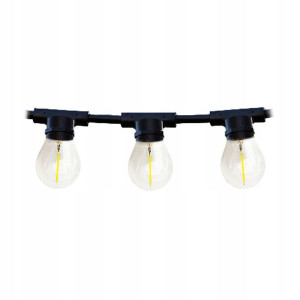 Girlanda ogrodowa do żarówek LED 20xE27 10m