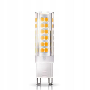 Żarówka LED 2835 SMD G9 230V 6W=45W b. ciepła