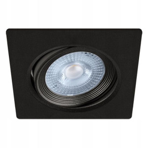 Oczko Sufitowe Lampa Led Uchylna 5w 4000k Czarna
