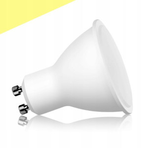 Żarówka LED 2835 SMD GU10 4W=35W b.ciepła
