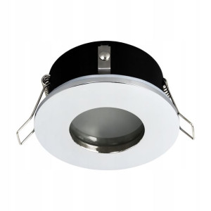 Oprawa halogenowa oczko sufitowe IP44 CHROM do LED