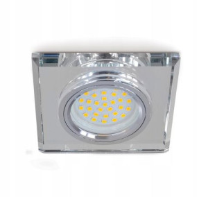 Oprawa sufitowa szklana oczko do LED GU10 OH27n