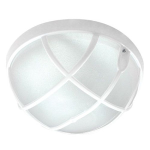 PLAFON ścienny lampa sufitowa zewnętrzna biała AQO