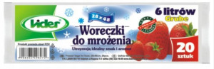 Woreczki Do Mrożenia 3 Litry Grube Trwałe Mocne