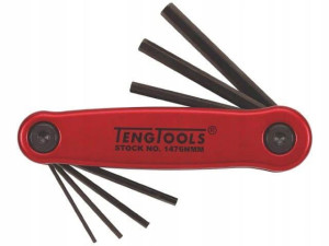 Zestaw 7 kluczy imbusowych Teng Tools 1476NMM