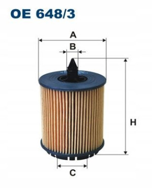 OE 648/3 FILTRON Filtr oleju