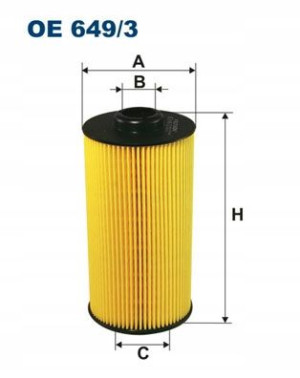 OE 649/3 FILTRON Filtr oleju
