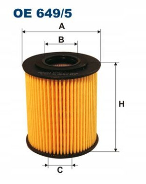 OE 649/5 FILTRON Filtr oleju