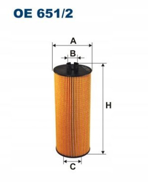 OE 651/2 FILTRON Filtr oleju