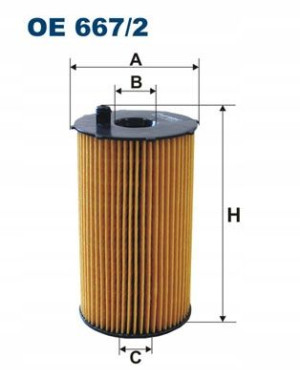 OE 667/2 FILTRON Filtr oleju