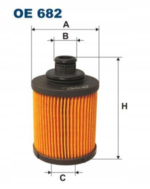 OE 682 FILTRON Filtr oleju