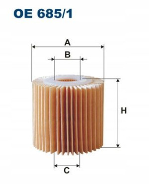 OE 685/1 FILTRON Filtr oleju