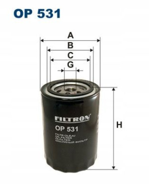 OP 531 FILTRON Filtr oleju