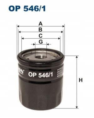 OP 546/1 FILTRON Filtr oleju