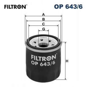 OP 643/6 FILTRON Filtr oleju