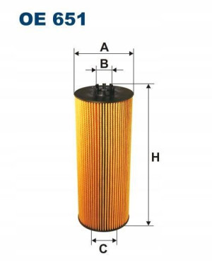 OE 651 FILTRON Filtr oleju