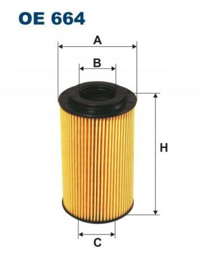 OE 664 FILTRON Filtr oleju