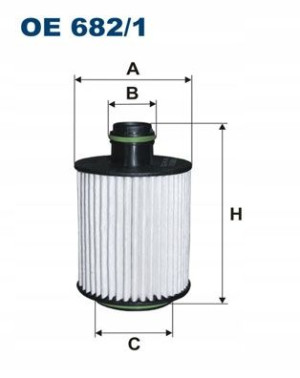OE 682/1 FILTRON Filtr oleju