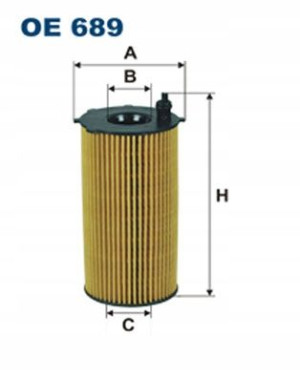 OE 689 FILTRON Filtr oleju