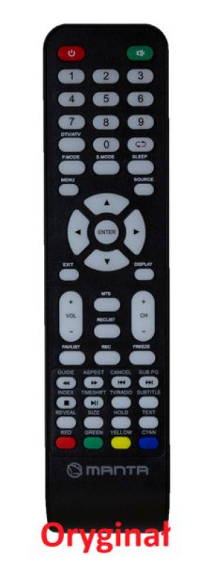 Pilot do TV Manta LED3204VA czytaj OPIS !!!
