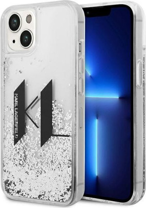 Etui Karl Lagerfeld KLHCP14MLBKLCS Apple iPhone 14 Plus srebrny/silver hard